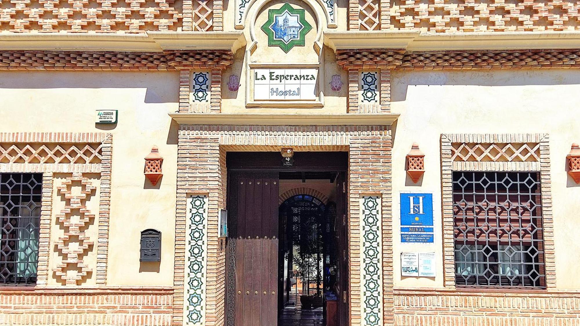 La Esperanza Hotel Alcalá del Valle Exterior foto